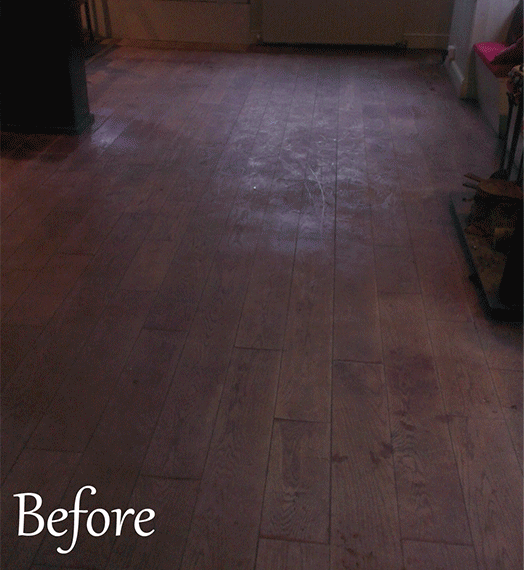 wood floor cleaning